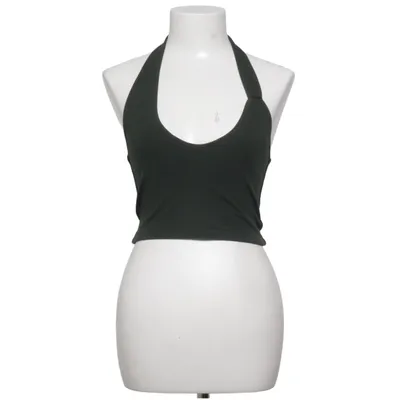 Halterneck top (Grøn) fra Brandy Melville Bomuld, Elastan