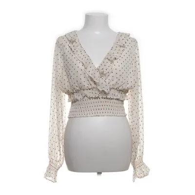 Blus (Vit, Svart) från Bik Bok