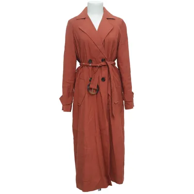 Trenchcoat (Brun) fra Mint & Berry Polyester, Viscose