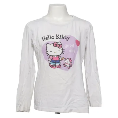 Long sleeve T-shirt (White) from Hello Kitty Cotton, Elastane