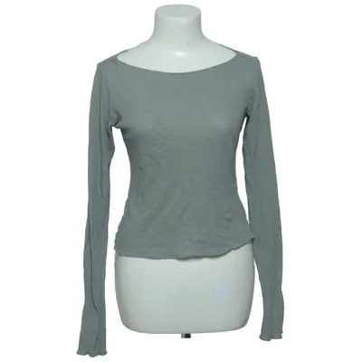 Lange mouwen shirt (Linen Blend Long Sleeve Top) van Weekday Katoen, Linnen