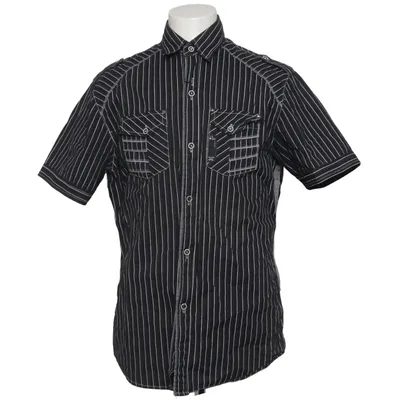 Short sleeve shirt (Black, White) from Nature Cotton