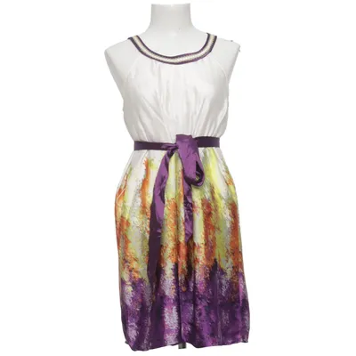 Jurk (Wit, Lila, Geel) van Lavand Polyester