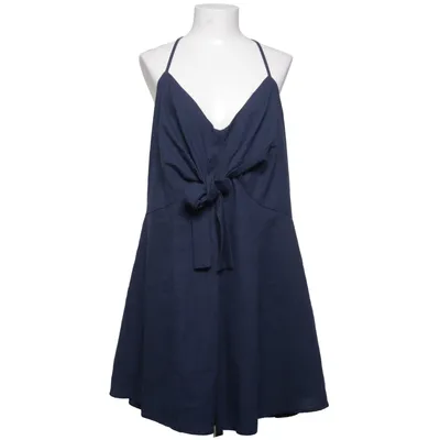 Byxdress (Blå) från City Chic Bomull, Linne, Polyester, Viskos