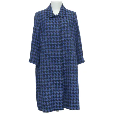 Mantel (Blau, Schwarz) von Mart Visser Baumwolle, Elasthan, Polyamid, Polyester, Viskose