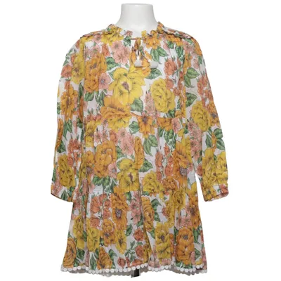 Robe (Jaune, Multicolore) de Zimmermann Coton