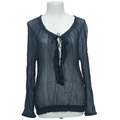 Blouse (Zwart, Wit)