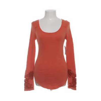 Långärmad t-shirt (Orange) från Free People Bomull, Elastan, Polyester