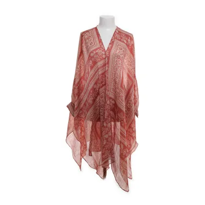 Poncho (Röd, Beige) från Zara