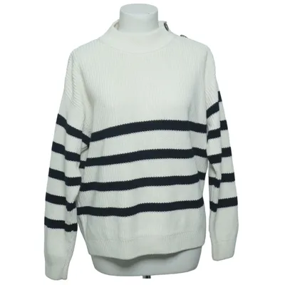 Sweater (White, Blue) from Bondelid Cotton