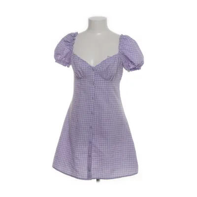 Klänning (Lila, Vit) från Divided by H&M Elastan, Polyester