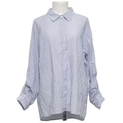 Shirt (Blauw, Wit) van Isolde Katoen