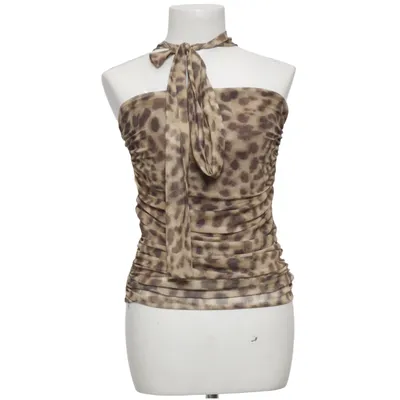 Top tube (Marron, Beige) Polyester