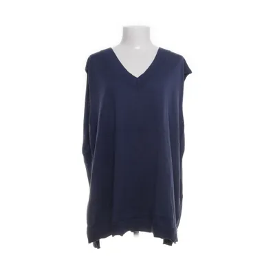 Slipover (Blå) fra Ulla Popken Polyester, Viscose
