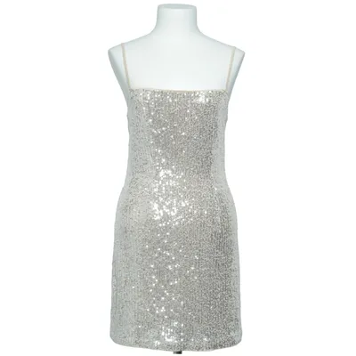 Cocktail dress (Silver) from Divided by H&M Elastane, Polyester