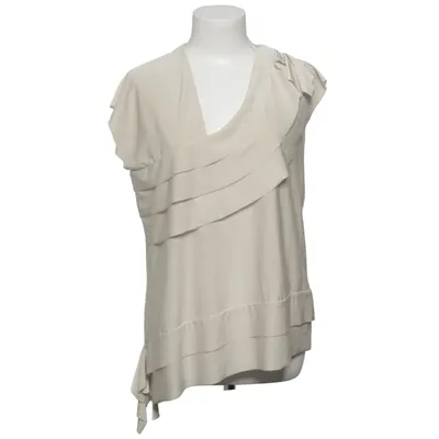 Top (Beige) from Qneel Elastane, Polyester