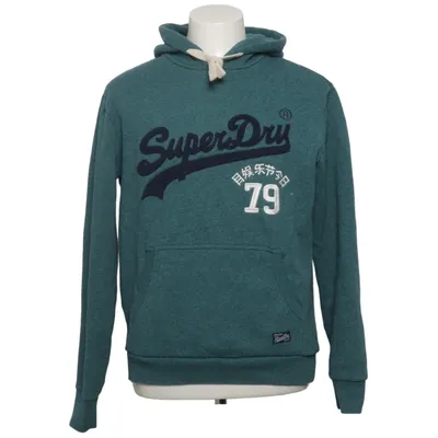 Hoodie (Green) from Superdry Cotton, Polyester