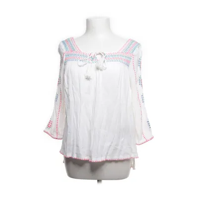 Blus (Vit, Flerfärgad) från Pepe Jeans Bomull, Polyester, Viskos