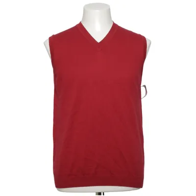 Pull sans manches (Rouge) de Gagliardi Cachemire, Coton