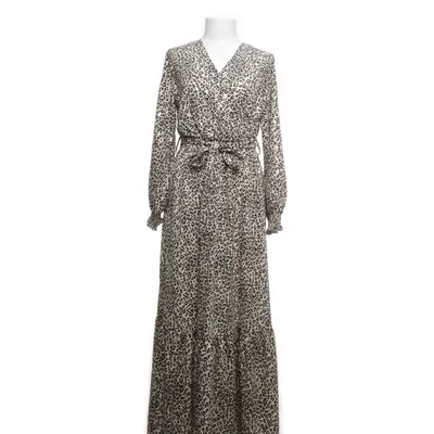 Maxi jurk (Beige, Zwart, Meerkleurig) van Miss-One Polyester