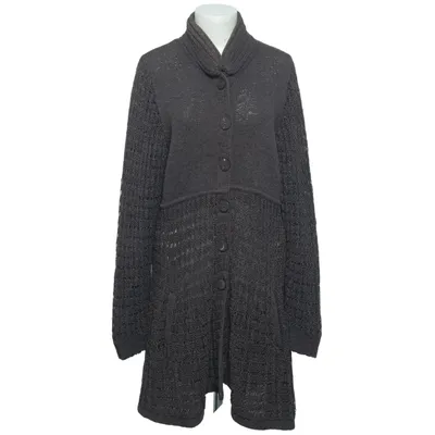Cardigan (Brun) fra Nitto Bomuld, Polyester