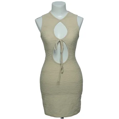 Robe (Beige) de PrettyLittleThing Élasthane, Polyester