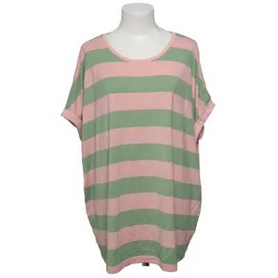 T-shirt (Pink, Green) from Gina Benotti Elastane, Polyester, Viscose