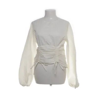 Blouse (Blanc) de Topshop Coton, Polyester