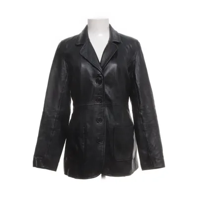 Leren blazer (Zwart) van Roco Baroco Leer