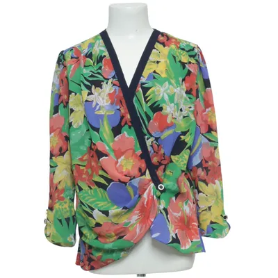 Blouse portefeuille (Multicolore) de Hardob Polyester