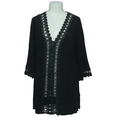 Strandkleid (Schwarz) von La Blanca Baumwolle