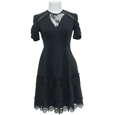 Kjole (Sort) fra Club London Elastan, Polyester
