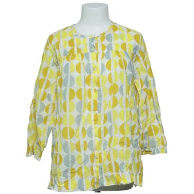 Bluse (Gelb, Grau, Weiß) von Two Danes Baumwolle