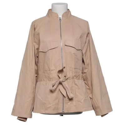 Jacket (Beige) from Ganni Cotton, Polyester