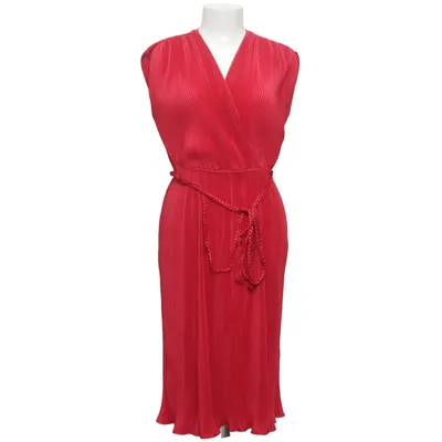 Wrap dress (Red) from Leslie Fay