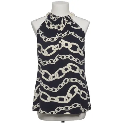 Tank Top (Beige, Blue) from Milly Elastane, Viscose