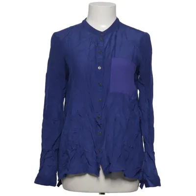 Blouse (Blue, Purple) from Twist & Tango Modal, Silk