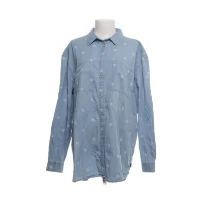 Denim blouse (Blauw) van Anti Blue Katoen