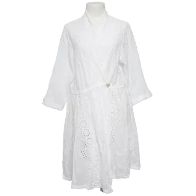 Wrap dress (White) from Johnny Was Cotton