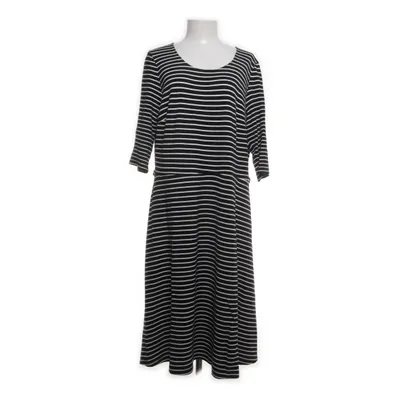 Jurk (Wit, Zwart) van XLNT by KappAhl Elastaan, Polyester, Viscose