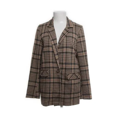 Kavaj (Brun, Svart) från Chiquelle Elastan, Polyester, Viskos