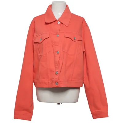 Spijkerjas (Oranje) van 7 for All Mankind Katoen, Elastaan
