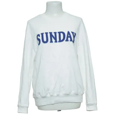 Sweatshirt (White, Blue) from Alberta Ferretti Cotton