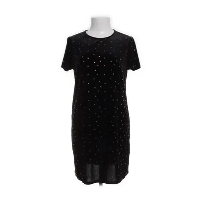 Klänning (Svart, Guldfärgad) från New Look Elastan, Polyester