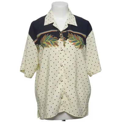 Short sleeve shirt (Beige, Blue, Multicolored) from Amelia