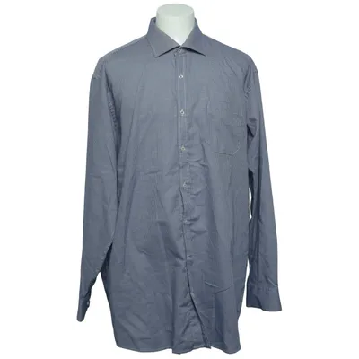 Shirt (Blauw, Wit) van Seven Seas Katoen
