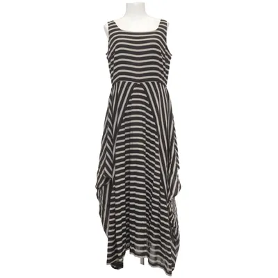 Kleid (Schwarz, Weiß) von Bitte Kai Rand Leinen, Polyester, Viskose
