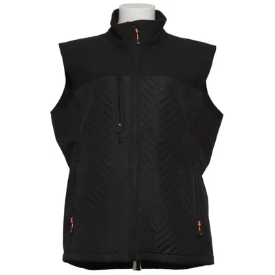 Outdoor vest (Zwart) van Mac One Elastaan, Polyester