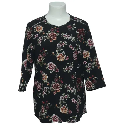 Blouse (Noir, Multicolore) de Stories Élasthane, Polyester