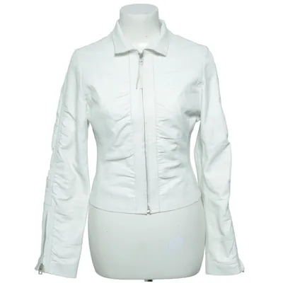 Leren jack (Wit) van Rock'n Blue Leer, Polyester